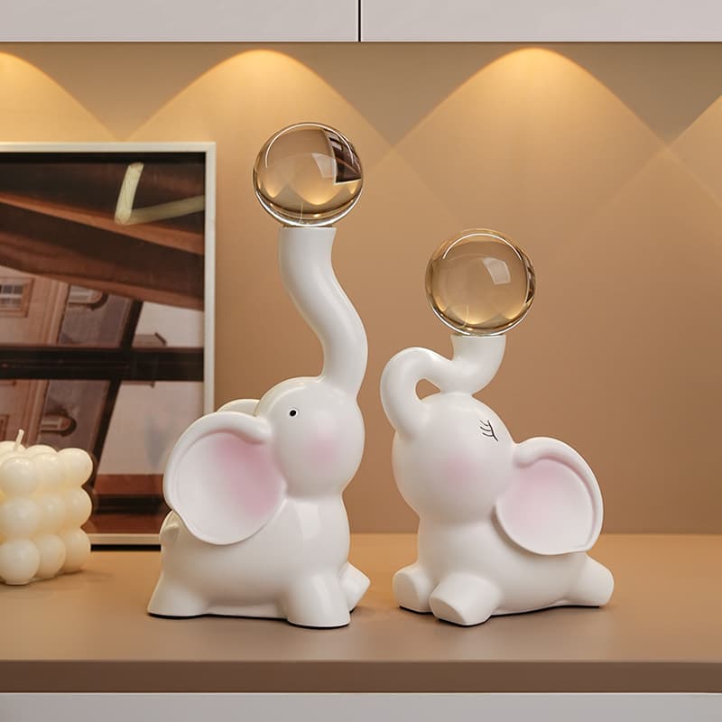 Beihanmei elefante nórdico ornamentos sala de estar armário de tv armário de vinho hall de entrada acessórios para casa presentes de inauguração transfronteiriço venda quente - imagem 5
