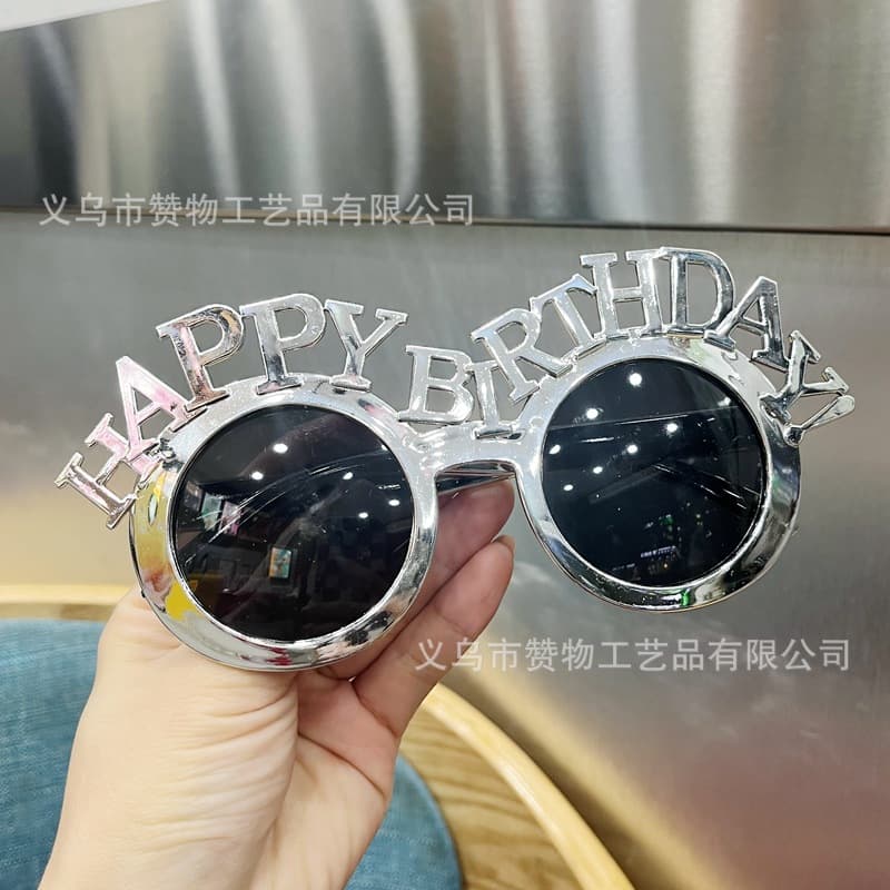 Óculos criativos engraçados de marca com letras, brinquedo, Coreia do Sul, presente criativo - imagem 4