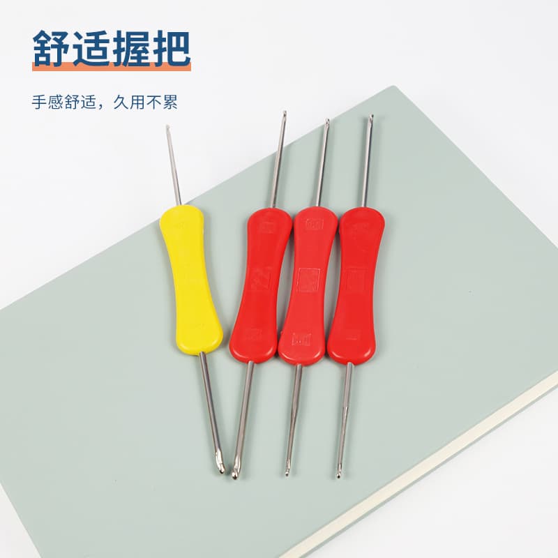 Pengfei marca multi-modelo de crochê de ponta dupla agulhas de suéter de crochê alça de plástico tricô crochê diy ferramentas de tricô atacado - imagem 2
