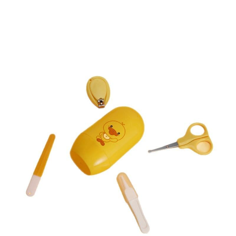Tesoura de unha infantil de desenho animado, conjunto para unhas, 4 peças - imagem 6