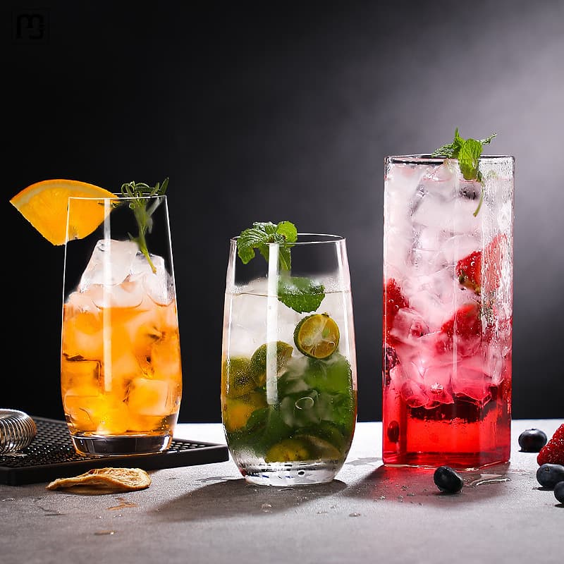 Copo de coquetel de rum KTV Bar Long Island copo de chá gelado mojito copo de chá de leite copo de bebida fria copo de suco copo de água - imagem 5