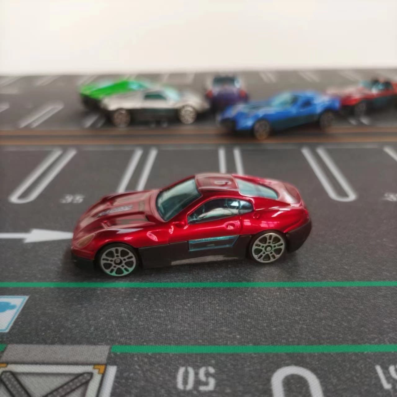 Carro de brinquedo de metal para meninos, pequeno carro de corrida realista, modelo de carro, brinquedo cápsula - imagem 5