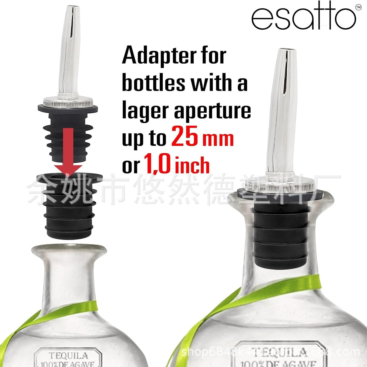 Novo adaptador para despejar garrafa de vinho tinto, adaptador para despejar licor, rolha de vinho tinto - imagem 6