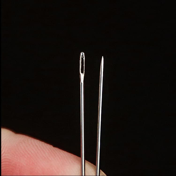 Miçangas, agulha de miçangas feitas à mão, pulseira de nogueira, DIY - imagem 2
