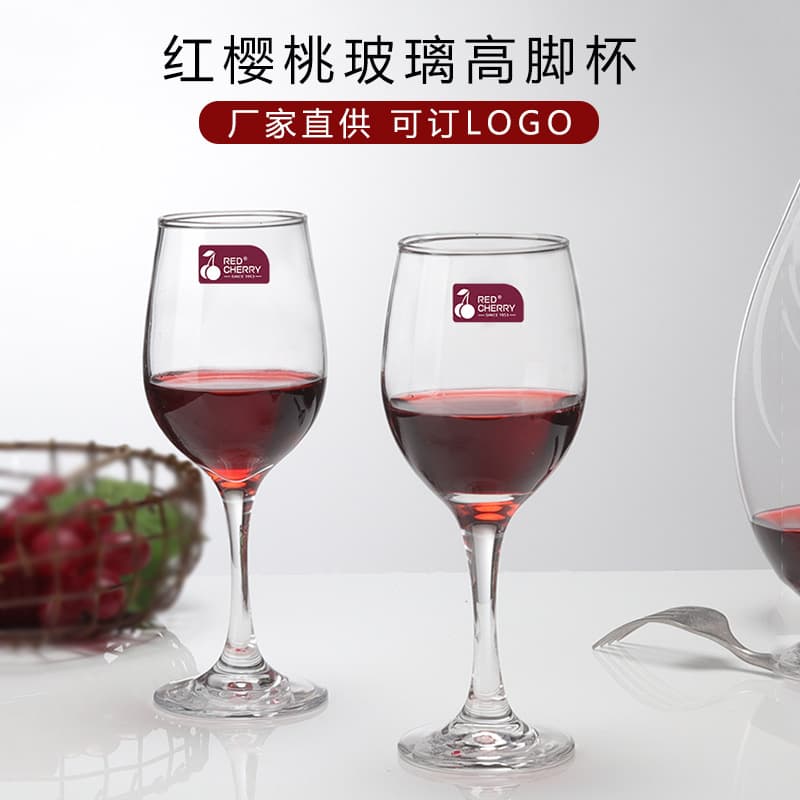 Copo de vinho de vidro, conjunto de vidro, fornecimento direto da fábrica - imagem 1