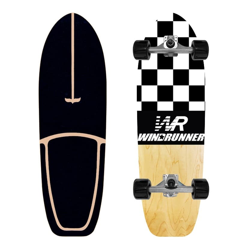 Skate de poliuretano, prática de esqui para iniciantes, 32 polegadas - imagem 5