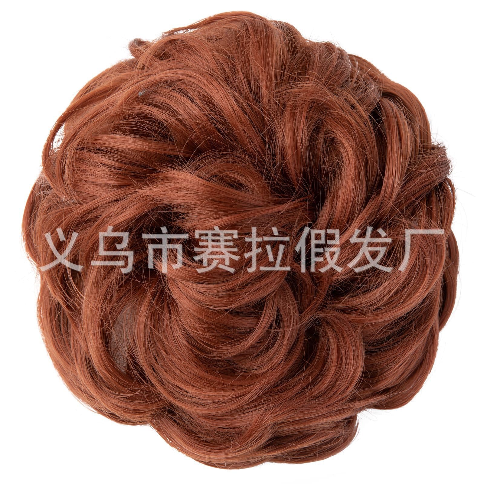 (Comércio internacional), peruca, corda de cabelo encaracolado, acessório de cabelo fosco, adiciona volume - imagem 35
