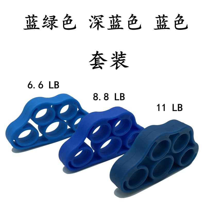 Tensor de dedo de silicone, treinador de dedo fitness para casa, exercício de reabilitação de mão de meia-idade e idosos, exercitador de cinco dedos - imagem 5