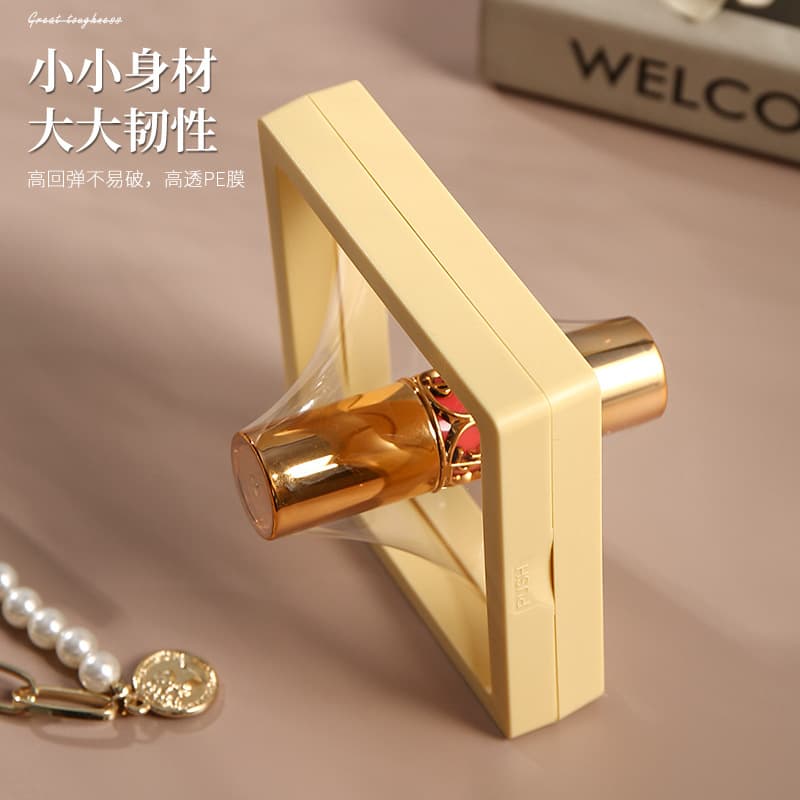 Sistema de armazenamento, pulseira, brincos, acessório de cabelo, caixa de armazenamento transparente, suporte, adesivos para unhas - imagem 5