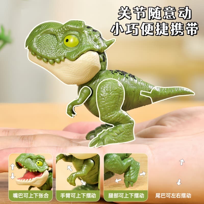 (Comércio transfronteiriço), dinossauro, brinquedo realista, morde o dedo - imagem 5