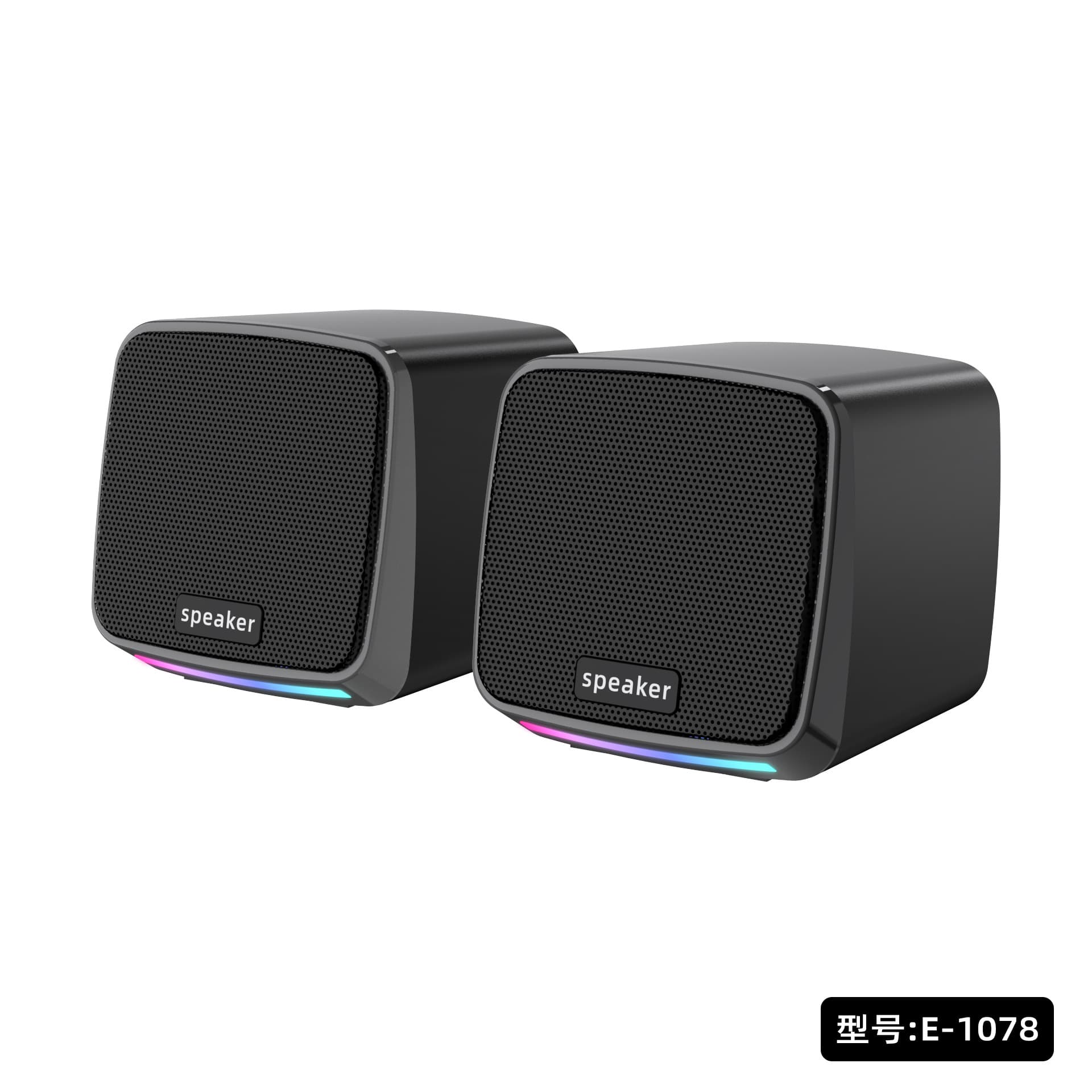 E-1078 notebook pequeno áudio desktop computador usb mini pequeno alto-falante multimídia subwoofer do telefone móvel casa - imagem 5