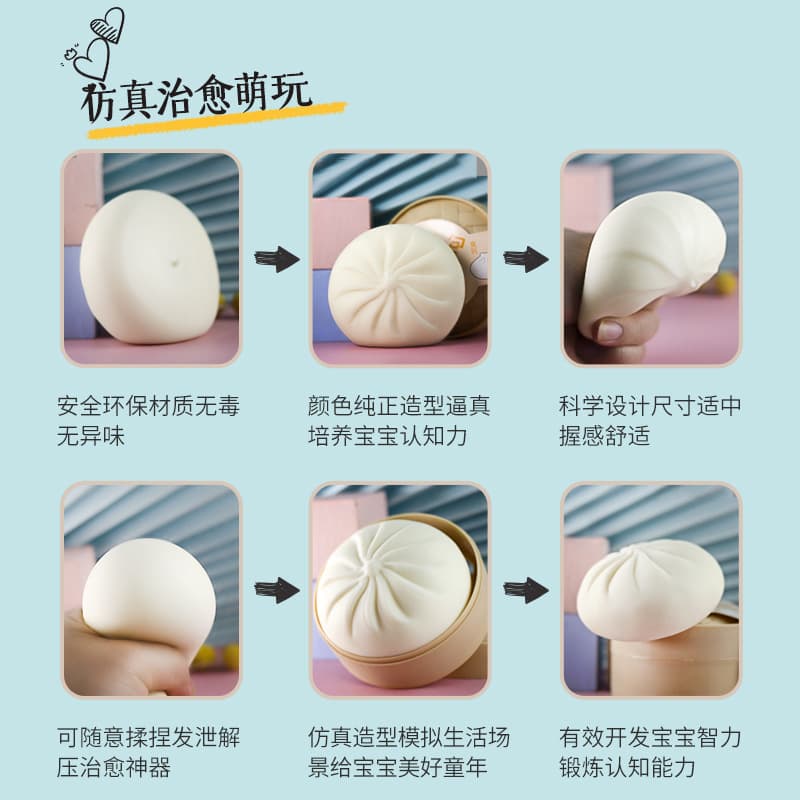 Bolsa realista, brincadeira de comida, lodo, brinquedo, relaxante, antiestresse, celebridade da internet - imagem 5