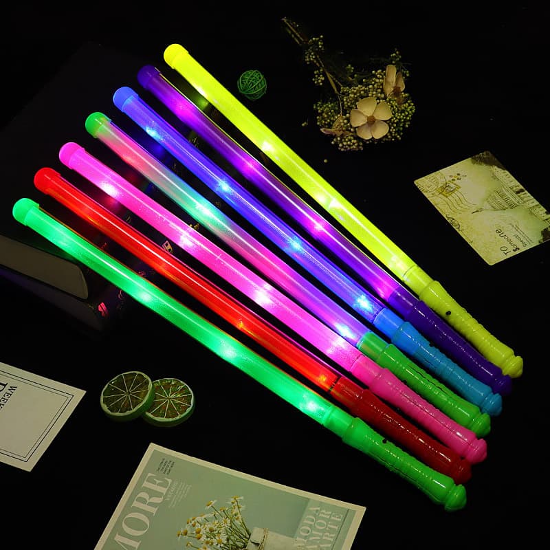 Grande bastão fluorescente flash stick festa de concerto KTV bastão de flash luminoso best-seller atacado venda quente - imagem 4