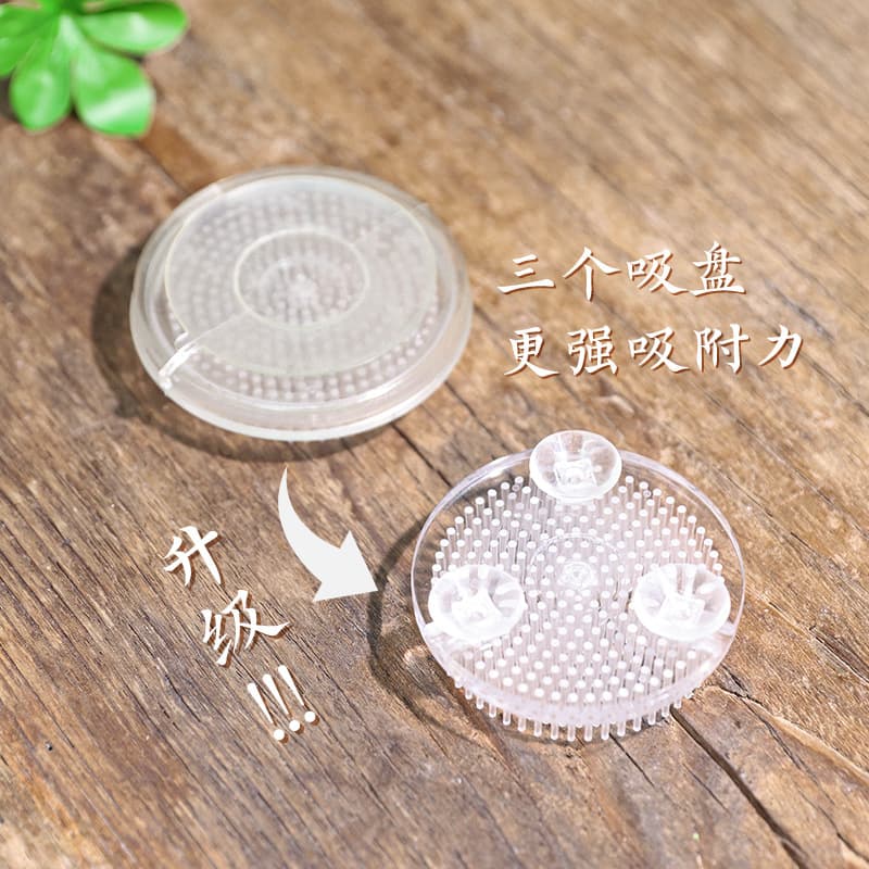 Dispositivo de arranjo de flores Kenzan transparente de plástico Zen estilo chinês arranjo de flores japonês Kenzan Ohara Ryuchibo base de arranjo de flores - imagem 3