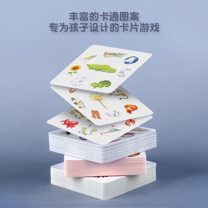 Cartões infantis com animais, brinquedo para treinamento desde cedo, jogo de tabuleiro, jogo de cartas, concentração, jogos familiares - imagem 3