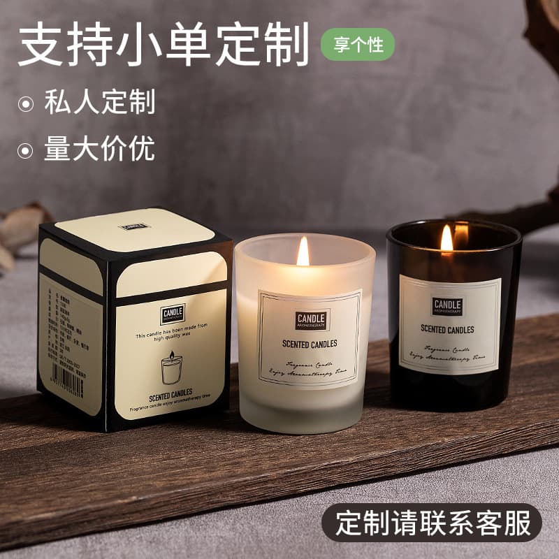 [(Cross-border trading), floral aromatherapy, perfumed candle, high-quality style, long-term effect] - imagem 5