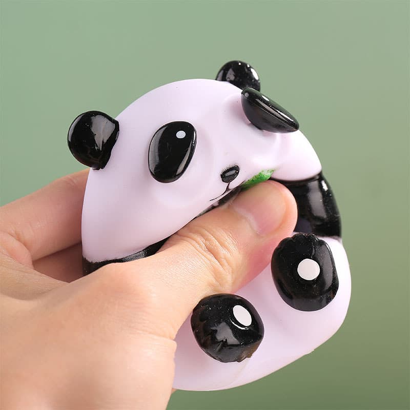 Irmão, slime, boneca, brinquedo, panda, antiestresse - imagem 5