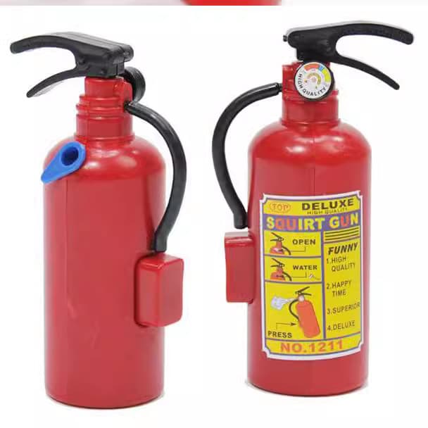 Pistola de água criativa para crianças, extintor de incêndio, faça você mesmo, pequenos brinquedos, atacado, verão, jogo de água, venda quente, barracas de rua, fabricantes de atacado - imagem 5