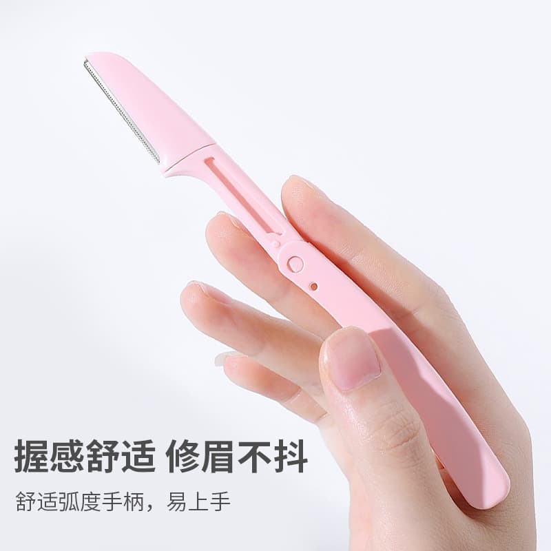 Máquina de barbear cosmética portátil e substituível, para iniciantes, para salões de beleza - imagem 3