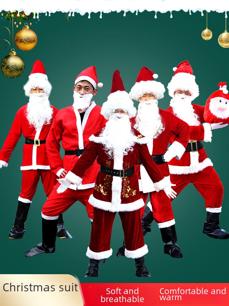 (Comércio transfronteiriço), terno de Natal, fantasia, estilo europeu - imagem 1