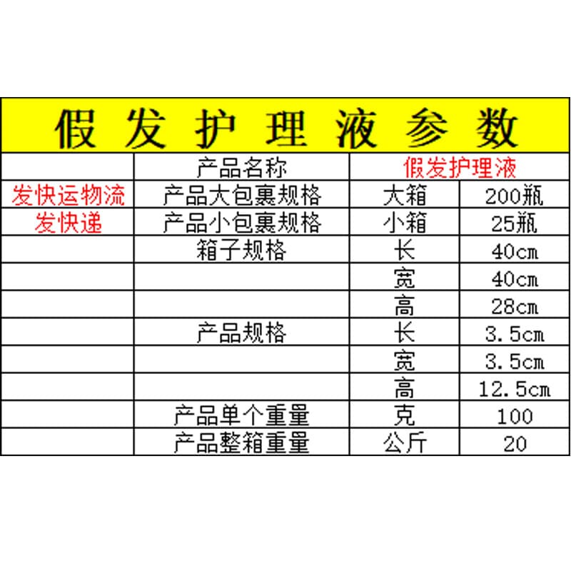 Solução de cuidado solução de cuidado de peruca amaciante solução de cuidado de peruca pequena garrafa branca enviada da fábrica de Xuchang - imagem 3