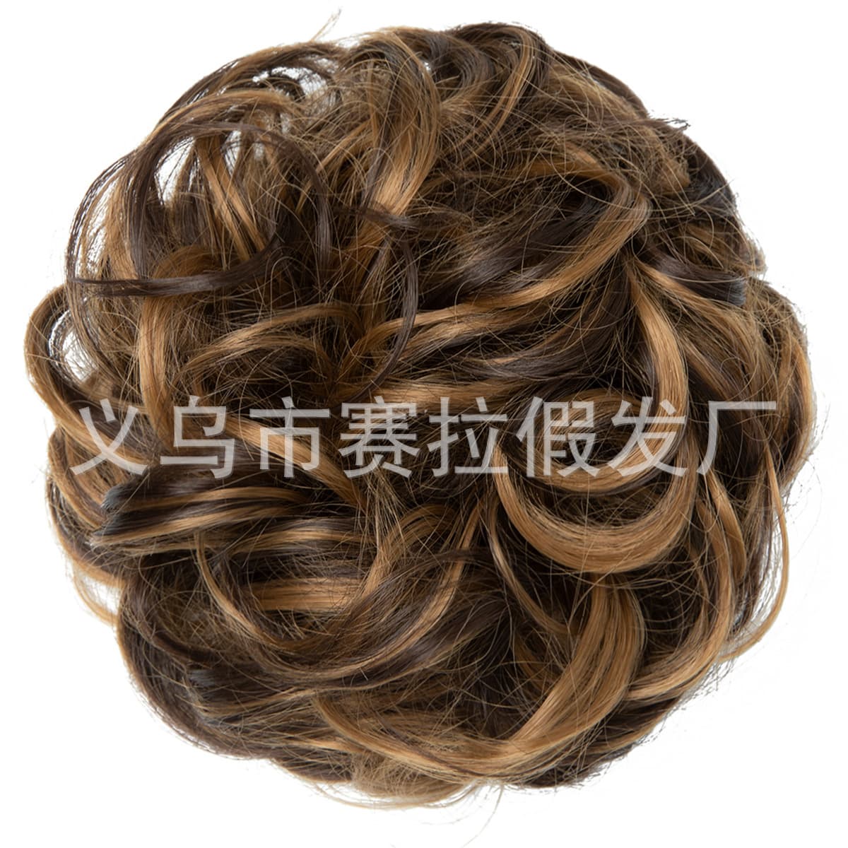 (Comércio internacional), peruca, corda de cabelo encaracolado, acessório de cabelo fosco, adiciona volume - imagem 40