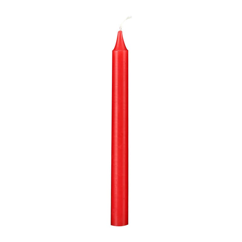 Velas de iluminação doméstica vermelha e branca, decoração de atmosfera de restaurante ocidental sem fumaça diária de emergência cilíndrica velas de pólo longo atacado - imagem 6
