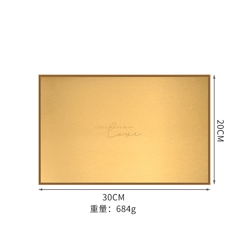 Nordic casa poligonal desktop combinação bandeja de armazenamento placa de frutas metal geométrico retro ouro escovado placa - imagem 6