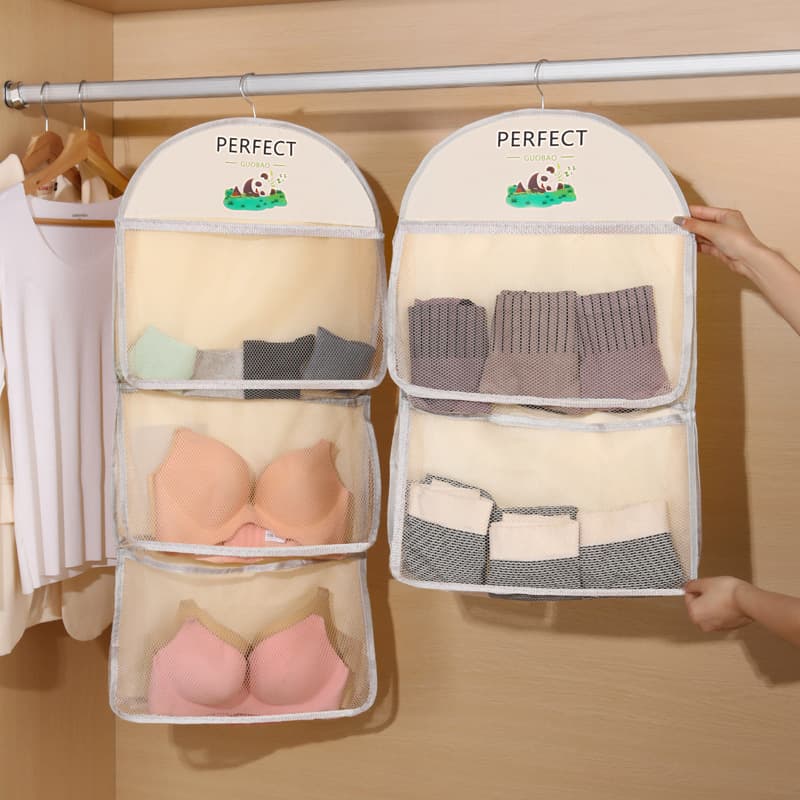 Roupa interior, sistema de armazenamento, organizador suspenso, bolsa de armazenamento, meias - imagem 3