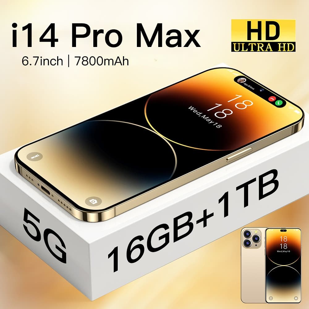 (Negociação internacional), smartphone, Intel Core i14, 14promax, (Física), 3G, Android 1, 16 GB, 6,3 polegadas