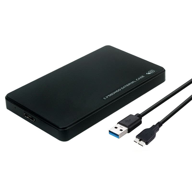 Caixa de disco rígido externo móvel usb3.0 de 2.5 polegadas, ssd mecânico, estado sólido, porta serial sata, sem parafusos, estojo sem ferramentas - imagem 4