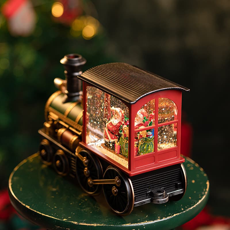 Trem de Natal, caixa de música, brinquedo, presente de aniversário - imagem 5