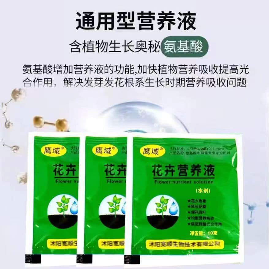 Solução nutritiva planta ensacada universal flor fertilizante doméstico vaso rico bambu cesta verde solução nutritiva de planta hidropônica - imagem 2