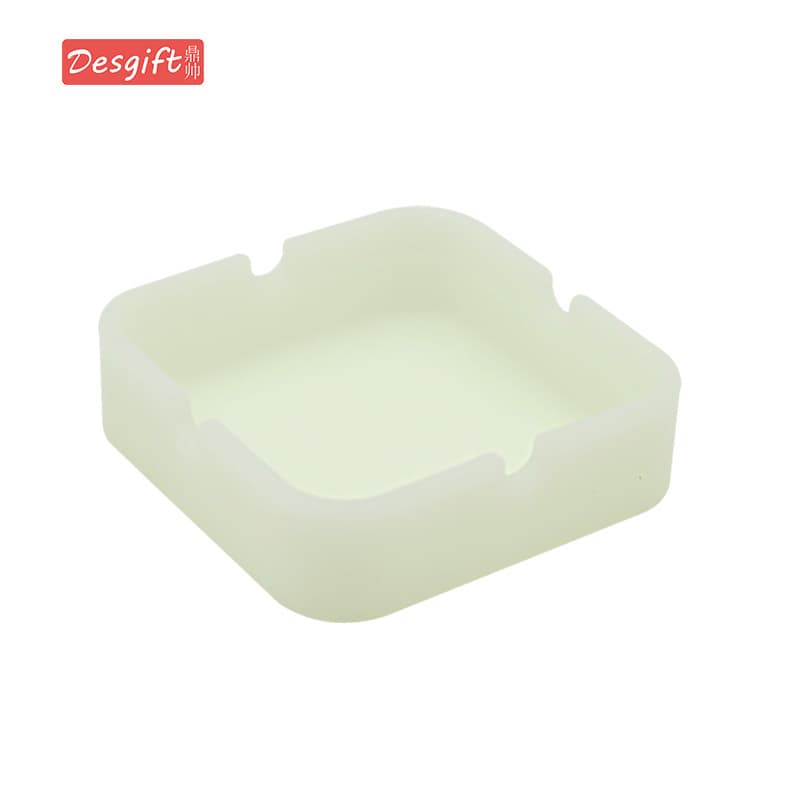 Transfronteiriço venda quente cinzeiro de silicone padrão camuflagem cor misturada caixa cinzeiro redondo internet café ktv logotipo impresso - imagem 18