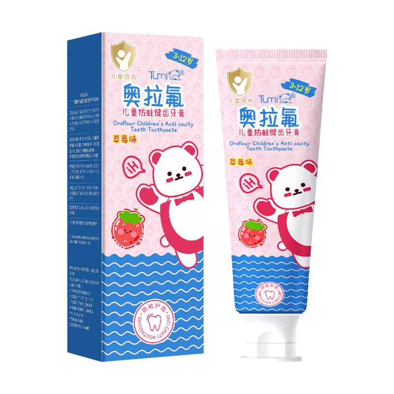 [Toothpaste, 3-12 years, fruit flavor, caries protection] - imagem 6