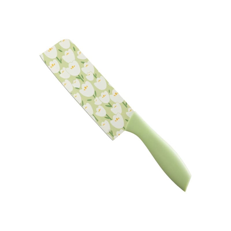 [Hedou] Faca de cozinha com estampa de tulipa, faca de chef, faca de cozinha, faca de frutas, faca de corte doméstico, nova faca - imagem 6