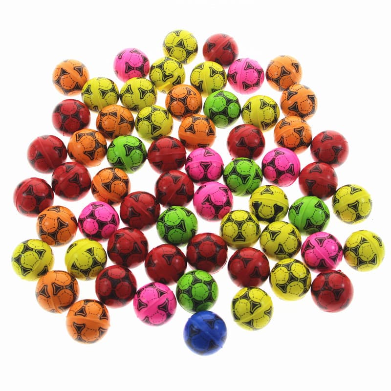 Bola saltitante de borracha, brinquedo ecológico, 32, material, brinquedo cápsula - imagem 4