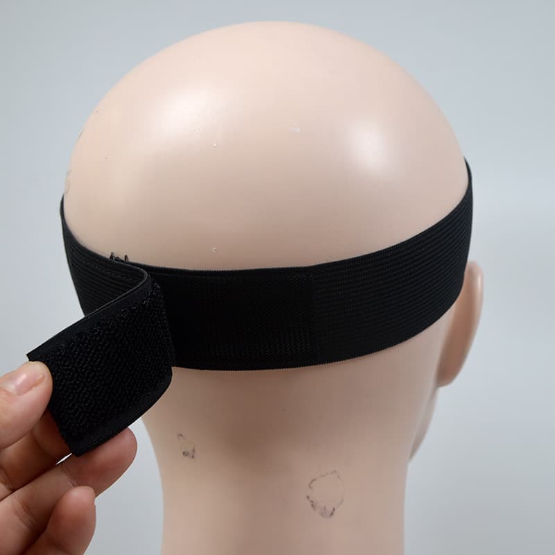 Peruca, bandana elástica com velcro, em elástico - imagem 5