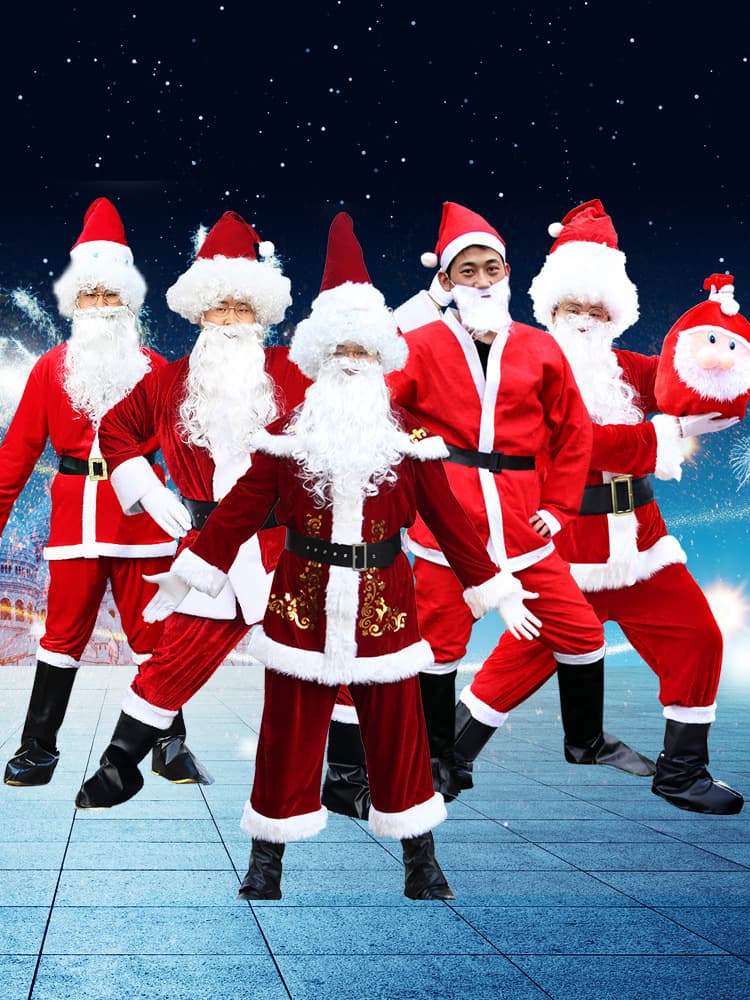 (Comércio transfronteiriço), terno de Natal, fantasia, estilo europeu - imagem 3