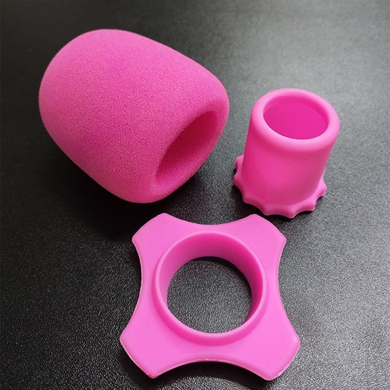 Terno rosa de três peças