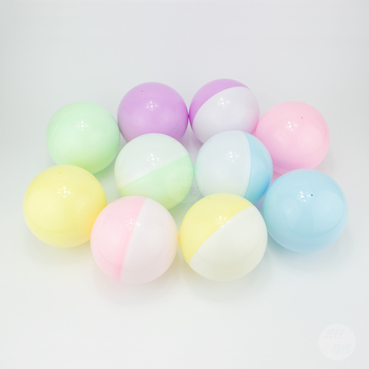 Concha gashapon colorida Macaron