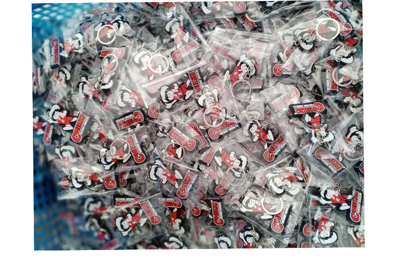 Personalização de produto de borracha de silicone macia de PVC